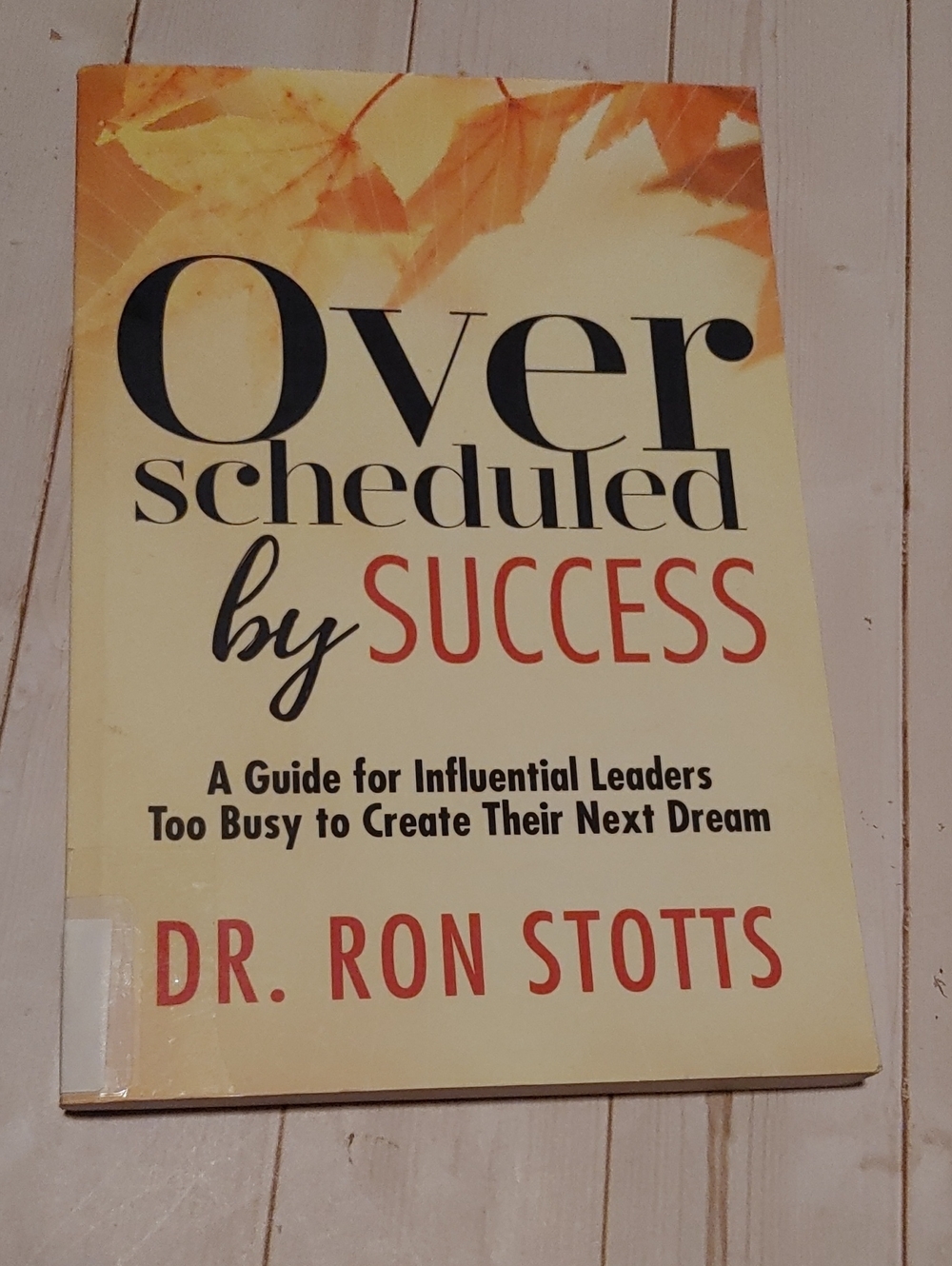 Overscheduled By Success Guide For Influential Leaders Too Busy To Create...